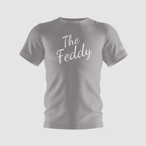 The Feddy printed T-shirt front - Grey
